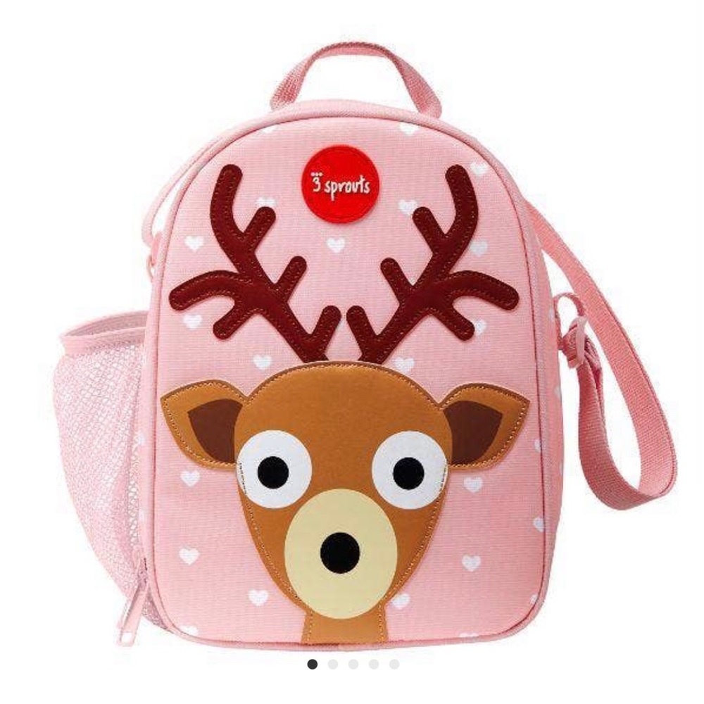 3 Sprouts Deer Lunch Bag